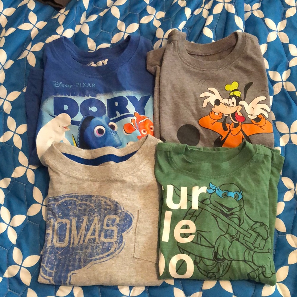 4 size 4T T-shirts